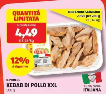 KEBAB DI POLLO XXL