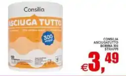 Pewex Consilia asciugatutto bobina 300 strappi offerta