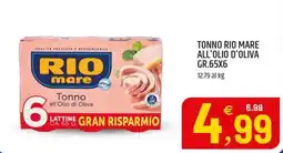 Ard Discount Tonno rio mare all'olio d'oliva offerta
