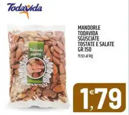 Ard Discount Mandorle todavida sgusciate tostate e salate offerta