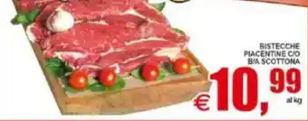 Pewex Bistecche piacentine c/o b/a scottona offerta
