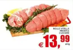 Pewex Rolle vitella pronti a cuocere offerta