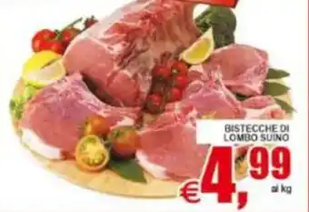 Pewex Bistecche di lombo suino offerta