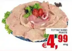 Pewex Fettine suino panate offerta