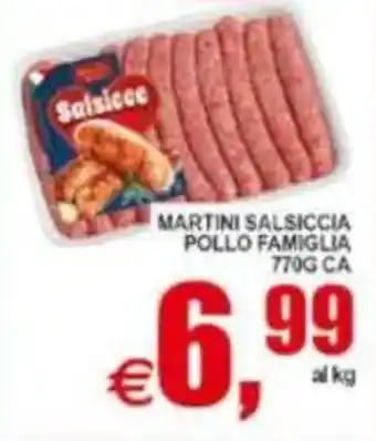 Pewex Martini salsiccia pollo famiglia offerta