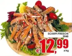 Pewex Scampi freschi 30/40 offerta