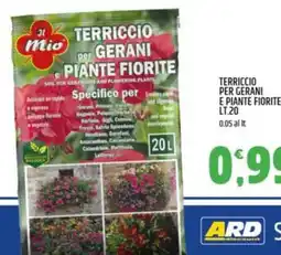 Ard Discount Terriccio per gerani e piante fiorite offerta