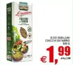 Pewex S.dei sibillini chicchi di farro offerta