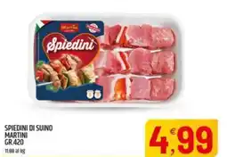 Ard Discount Spiedini di suino martini offerta