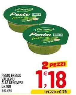 Ard Discount Pesto fresco vallepiu alla genovese offerta