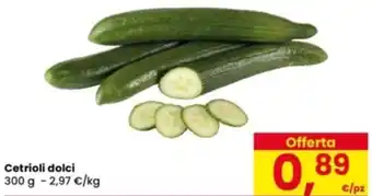 Eurospar Cetrioli dolci offerta