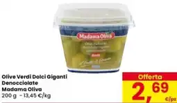 Eurospar Olive Verdi Dolci Giganti Denocciolate Madama Oliva offerta