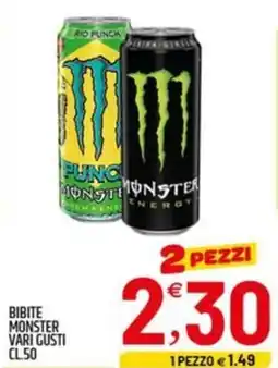 Ard Discount Bibite MONSTER offerta