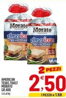 Ard Discount American texas toast MORATO offerta
