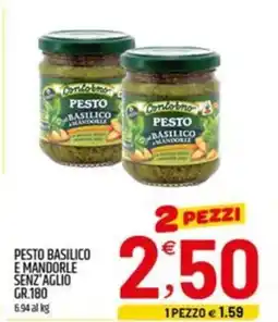 Ard Discount Pesto basilico e mandorle senz'aglio offerta