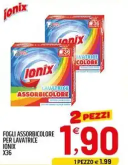 Ard Discount Fogli assorbicolore per lavatrice IONIX offerta