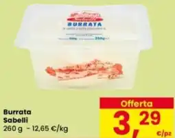 Eurospar Burrata Sabelli offerta