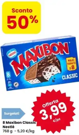 Eurospar 8 Maxibon Classic Nestlè offerta