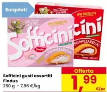 Eurospar Sofficini Findus offerta