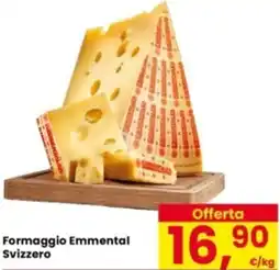 Eurospar Formaggio Emmental Svizzero offerta