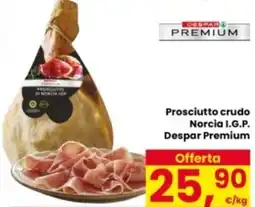 Eurospar Prosciutto crudo Norcia I.G.P. Despar Premium offerta