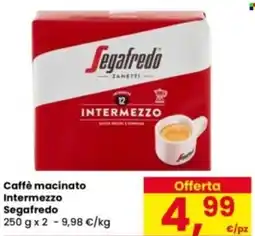 Eurospar Caffè macinato Intermezzo Segafredo offerta