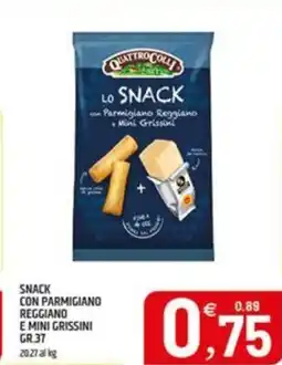 Ard Discount Snack con parmigiano reggiano e mini grissini offerta
