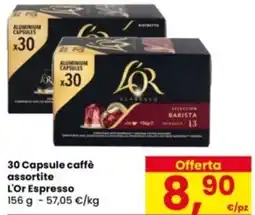 Eurospar 30 Capsule caffè L'Or Espresso offerta