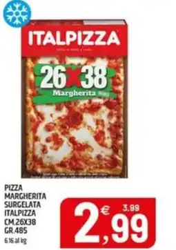 Ard Discount Pizza margherita surgelata ITALPIZZA offerta