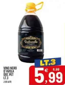 Ard Discount Vino nero d'avola doc pet offerta