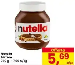 Eurospar Nutella Ferrero offerta