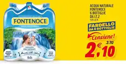 Ard Discount Acqua naturale FONTENOCE offerta