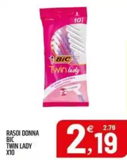 Ard Discount Rasoi donna bic twin lady offerta