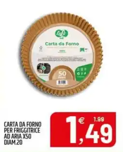 Ard Discount Carta da forno per friggitrice ad aria offerta