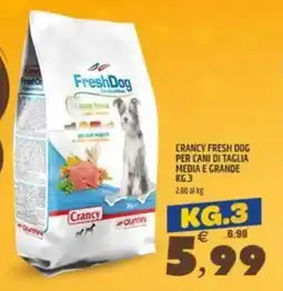 Ard Discount Crancy fresh dog per cani di taglia media e grande offerta