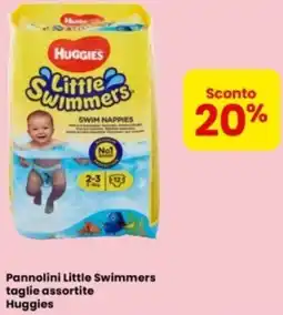 Eurospar Pannolini Little Swimmers taglie Huggies offerta