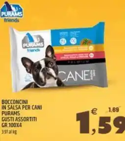 Ard Discount Bocconcini in salsa per cani PURAMS offerta