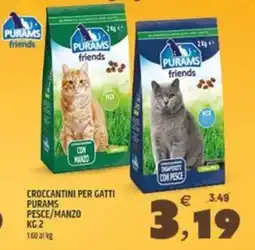 Ard Discount Croccantini per gatti purams pesce/manzo offerta