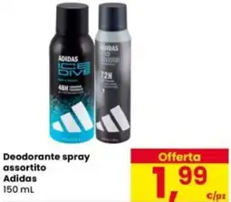 Eurospar Deodorante spray Adidas offerta