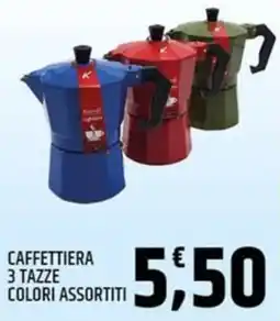 Ard Discount Caffettiera 3 tazze offerta