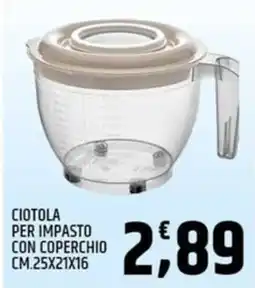 Ard Discount Ciotola per impasto con coperchio offerta