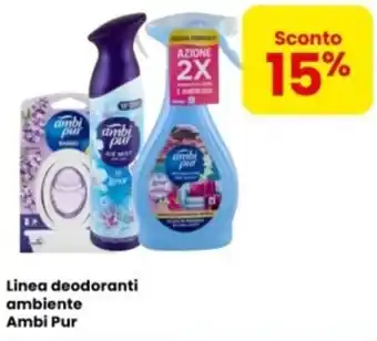 Eurospar Linea deodoranti ambiente Ambi Pur offerta