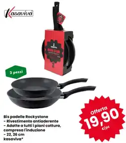 Eurospar Bis padelle Rockystone Kasaviva offerta