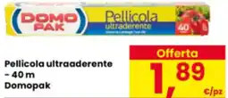Eurospar Pellicola ultraaderente - 40 m Domopak offerta