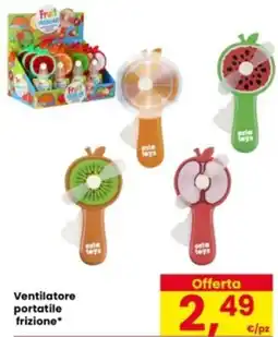 Eurospar Ventilatore portatile frizione offerta