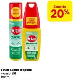 Eurospar Linea Autan Tropical offerta