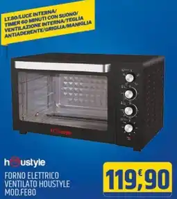 Ard Discount Forno elettrico ventilato houstyle MOD.FE80 offerta