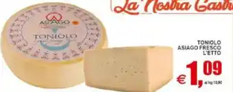 Pewex Toniolo asiago fresco offerta
