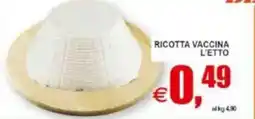 Pewex Ricotta vaccina offerta