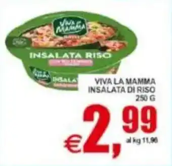 Pewex Viva la mamma insalata di riso offerta
